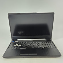 Load image into Gallery viewer, Asus TUF F15 15.6 Black 2.7 GHz Intel Core i5 11th Gen. 16GB RAM 512GB Solid State Drive NVIDIA GeForce RTX 3050 Ti 4 GB