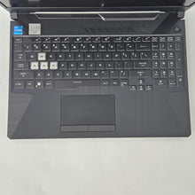 Load image into Gallery viewer, Asus TUF F15 15.6 Black 2.7 GHz Intel Core i5 11th Gen. 16GB RAM 512GB Solid State Drive NVIDIA GeForce RTX 3050 Ti 4 GB