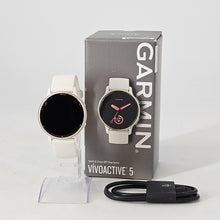 Load image into Gallery viewer, Garmin Vivoactive 5 42mm Cream GPS
