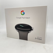 Load image into Gallery viewer, Pixel Watch (GPS) Silver Stainless Steel 41mm w/ Charcoal Active Band Excellent