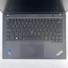Load image into Gallery viewer, Lenovo ThinkPad T14s Gen 3 Black 2.2 GHz Intel Core i7 12th Gen. 32GB RAM 256GB Solid State Drive