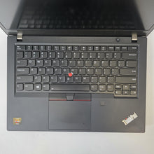 Load image into Gallery viewer, Lenovo ThinkPad T495 14 Black 2.3 GHz AMD Ryzen 7 Pro 3700U 24GB RAM 256GB Solid State Drive