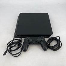 Load image into Gallery viewer, Sony Playstation 4 Slim Black 1TB - Excellent Condition w/ Controller + Cables