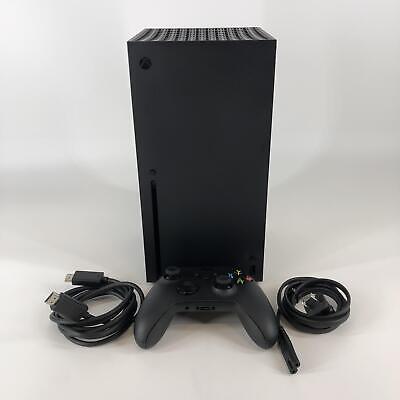 Microsoft Xbox Series X Console Black 1TB - Excellent w/ Controller + Cables