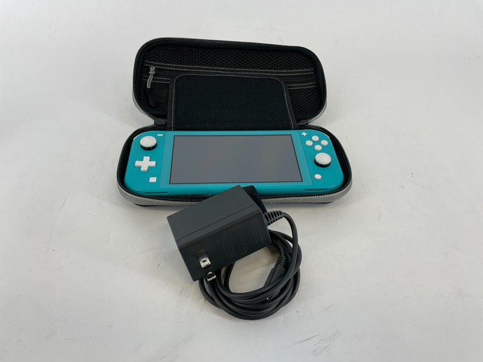 Nintendo Switch Lite Turquoise 32GB Excellent Condition W/ Case + Charger