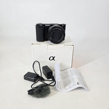 Load image into Gallery viewer, Sony Alpha ZV-E10 24.2MP Black