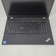Load image into Gallery viewer, Lenovo ThinkPad P15s Gen 2 Black 2.8 GHz Intel Core i7 11th Gen. 16GB RAM 512GB Solid State Drive NVIDIA Quadro T500 4 GB