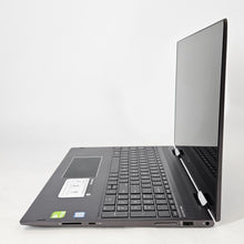 Load image into Gallery viewer, HP Envy x360 15.6 Gray 1.8 GHz Intel Core i7 8th Gen. 16GB RAM 128GB Solid State Drive 1TB Hard Disk Drive NVIDIA GeForce MX330 4 GB