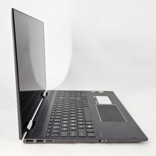 Load image into Gallery viewer, HP Envy x360 15.6 Gray 1.8 GHz Intel Core i7 8th Gen. 16GB RAM 128GB Solid State Drive 1TB Hard Disk Drive NVIDIA GeForce MX330 4 GB