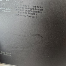 Load image into Gallery viewer, Lenovo ThinkPad T14s Gen 1 Black 1.7 GHz Intel Core i5 10th Gen. 8GB RAM 256GB Solid State Drive