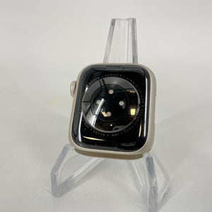 Apple Watch Series 8 Cellular Starlight Aluminum 41mm w/ Sport Band Excellent