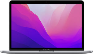 MacBook Pro 13 Space Gray 2022 3.49GHz M2 8-Core CPU 10-Core GPU 8GB 512GB Good