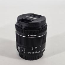 Load image into Gallery viewer, Canon EF-S 18-55mm Black