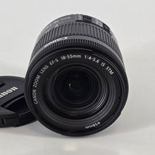 Load image into Gallery viewer, Canon EF-S 18-55mm Black