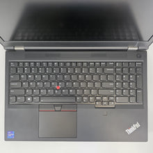 Load image into Gallery viewer, Lenovo ThinkPad P15 Gen 2 Black 2.6 GHz Intel Core i9 11th Gen. 64GB RAM 512GB Solid State Drive NVIDIA RTX A2000 4 GB