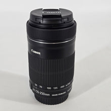 Load image into Gallery viewer, Canon EF-S 55-250mm Black