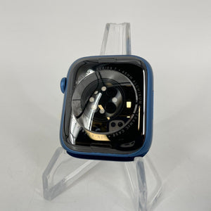 Apple Watch Series 7 (GPS) Blue Aluminum 45mm w/ Blue Sport Band Good