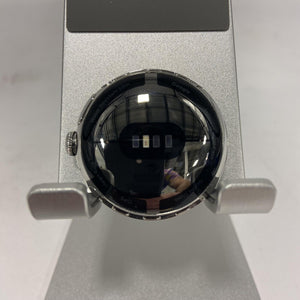 Pixel Watch Silver Sport 41mm w/ Gray Leather - Very Good