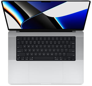 MacBook Pro 16in Silver 2021 3.2 GHz M1 Max 10-Core CPU 64GB 32-Core GPU 1TB