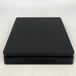 Sony Playstation 4 Slim Black 1TB Good Cond. w/ Controller + Power Cable + Game