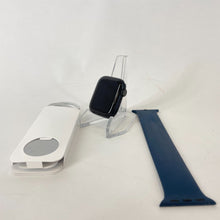 Load image into Gallery viewer, Apple Watch Series 7 (GPS) Midnight Aluminum 41mm w/ Blue Solo Loop Excellent