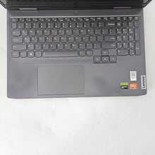 Load image into Gallery viewer, Lenovo LOQ 15 Gray 3.8 GHz AMD Ryzen 7 7840HS 16GB RAM 512GB Solid State Drive NVIDIA GeForce RTX 3050 6 GB