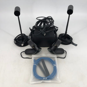 Oculus Rift VR Headset - Good Condition w/ Controllers + Cables + Box