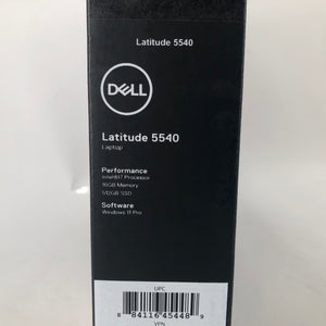 Dell Latitude 5540 15.6" Grey 2023 FHD 1.7GHz i7-1355U 16GB 512GB - NEW & SEALED