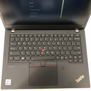 Lenovo ThinkPad X13 13.3" Black 2020 FHD 1.6GHz i5-10210U 8GB 512GB - Excellent