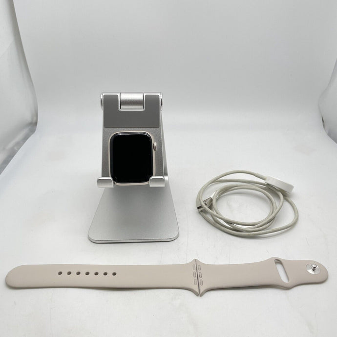 Apple Watch Series 8 (GPS) Gold Sport 45mm w/ Fog Sport - Excellent