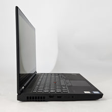 Load image into Gallery viewer, Lenovo ThinkPad P15 Gen 1 Black 2.8 GHz Intel Xeon 64GB RAM 1TB Solid State Drive NVIDIA Quadro RTX 4000 8 GB