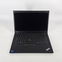 Load image into Gallery viewer, Lenovo ThinkPad T14 Gen 2 Black 2.8 GHz Intel Core i7 11th Gen. 16GB RAM 512GB Solid State Drive