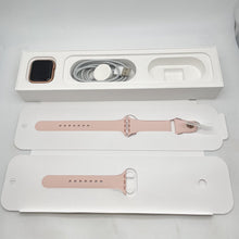 Load image into Gallery viewer, Apple Watch Series 4 Cellular Rose Gold Sport 40mm w/ Pink Sport - Good