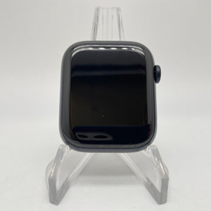 Apple Watch Series 7 (GPS) Midnight Aluminum 45mm w/ Blue Sport Band Good