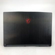 Load image into Gallery viewer, MSI GF63 Thin 15.6&quot; Black FHD 2.7GHz i5-11400H 8GB 512GB RTX 3050 Good Condition