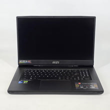 Load image into Gallery viewer, MSI Titan GT77 17.3 Black 2.0 GHz Intel Core i7 12th Gen. 32GB RAM 1TB Solid State Drive NVIDIA GeForce RTX 3070 Ti 8 GB