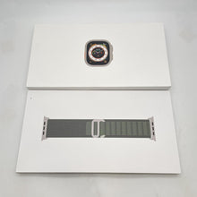 Load image into Gallery viewer, Apple Watch Ultra Cellular Gray Titanium 49mm w/ Green Alpine Loop - Very Good