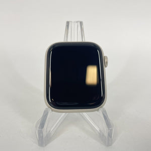 Apple Watch Series 7 Cellular Starlight Aluminum 45mm w/ Sport Band Excellent