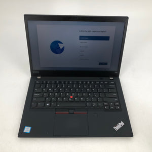 Lenovo ThinkPad T490 14" Black 2018 FHD TOUCH 1.8GHz i7-8565U 16GB 512GB - Good