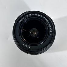 Load image into Gallery viewer, Canon EF-S 18-55mm Black