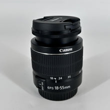 Load image into Gallery viewer, Canon EF-S 18-55mm Black