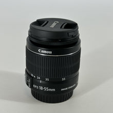 Load image into Gallery viewer, Canon EF-S 18-55mm Black