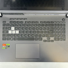 Load image into Gallery viewer, Asus ROG Strix G17 G713 17.3 Black 3.0 GHz AMD Ryzen 9 7845HX 32GB RAM 1TB Solid State Drive NVIDIA GeForce RTX 4070 8 GB