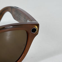 Load image into Gallery viewer, Meta Ray-Ban Meta Skyler (Gen 1) Shiny Caramel Transparent 32GB