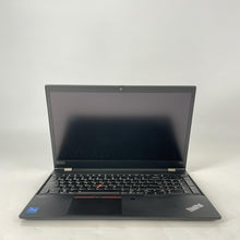 Load image into Gallery viewer, Lenovo ThinkPad P15s Gen 2 Black 2.8 GHz Intel Core i7 11th Gen. 16GB RAM 256GB Solid State Drive NVIDIA Quadro T500 4 GB