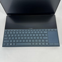 Load image into Gallery viewer, Zenbook Duo 14 Blue 1.8 GHz Intel Core i7 10th Gen. 16GB RAM 1TB Solid State Drive NVIDIA GeForce MX250 2 GB