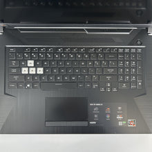 Load image into Gallery viewer, Asus TUF A17 17.3 Black 3.0 GHz AMD Ryzen 5 4600H 8GB RAM 512GB Hard Disk Drive NVIDIA GeForce GTX 1650 4 GB