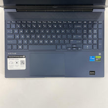 Load image into Gallery viewer, HP Victus 15.6 Blue 2.1 GHz Intel Core i5 13th Gen. 32GB RAM 512GB Solid State Drive NVIDIA GeForce RTX 3050 6 GB