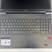 Load image into Gallery viewer, HP Victus 15.6 Black 3.3 GHz AMD Ryzen 5 7535HS 8GB RAM 512GB Solid State Drive AMD Radeon RX 6550M 4 GB