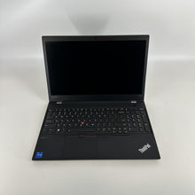 Load image into Gallery viewer, Lenovo ThinkPad P15s Gen 2 Black 2.8 GHz Intel Core i7 11th Gen. 16GB RAM 512GB Solid State Drive NVIDIA Quadro T500 4 GB